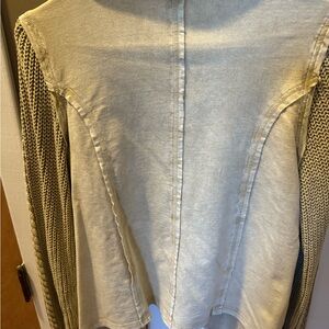 NWOT NATURAL REFLECTIONS SWEATER JACKET 100% COTTON